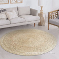 Handmade raffia straw carpet floor rug door mat